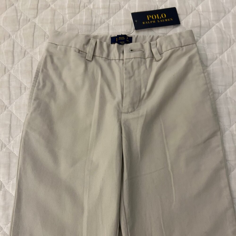 RALPH LAUREN KHAKI PANTS - NWT - BOYS - SIZE 7